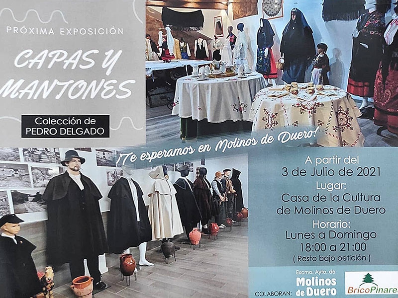 La Casa de Cultura de Molinos acoge la exposición 'Capas y Mantones'